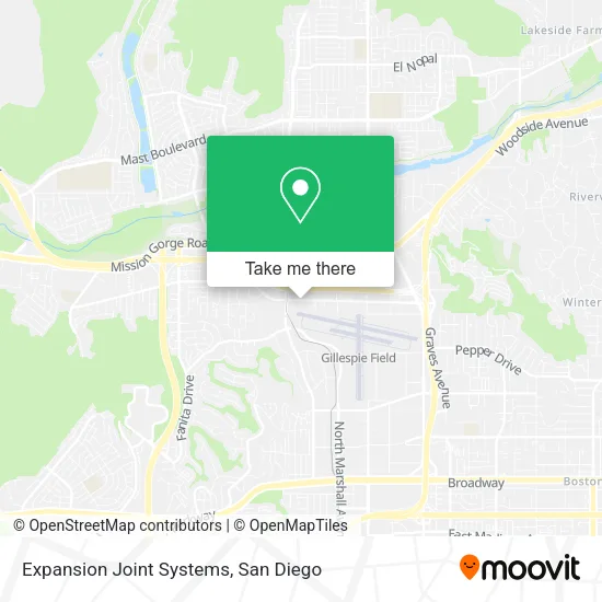 Mapa de Expansion Joint Systems