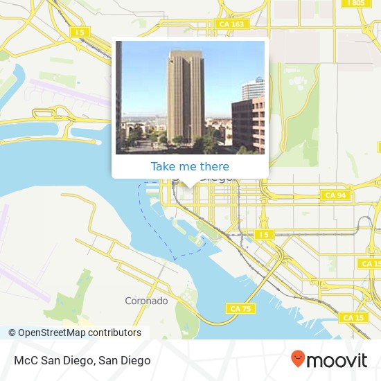 McC San Diego map