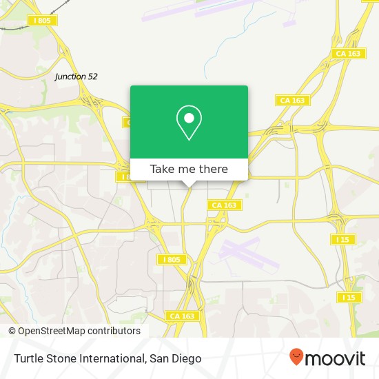 Mapa de Turtle Stone International