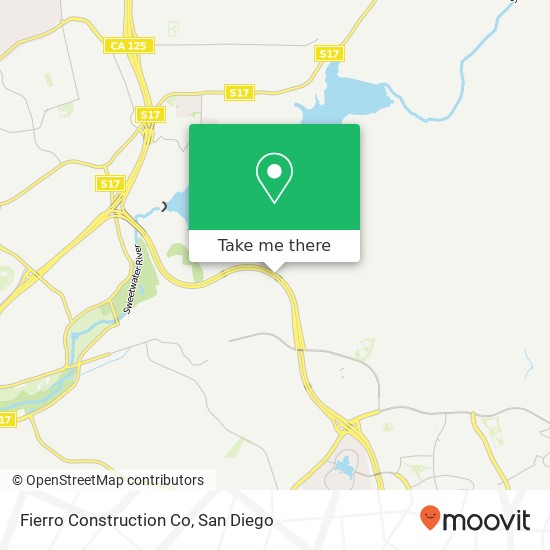Mapa de Fierro Construction Co