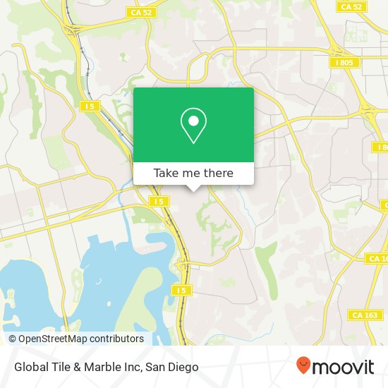 Mapa de Global Tile & Marble Inc