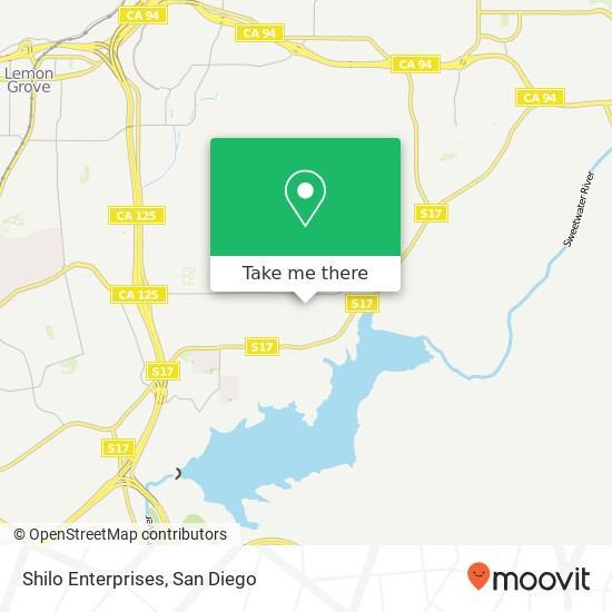 Mapa de Shilo Enterprises