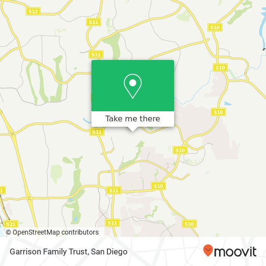 Garrison Family Trust map