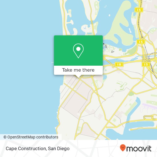 Mapa de Cape Construction