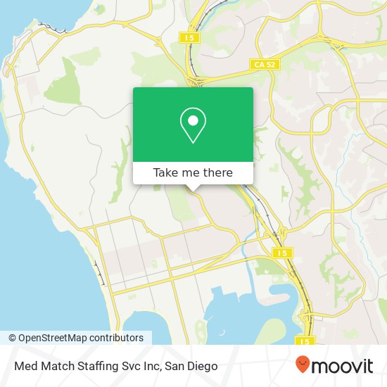 Med Match Staffing Svc Inc map