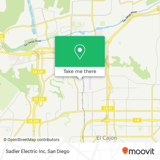 Sadler Electric Inc map