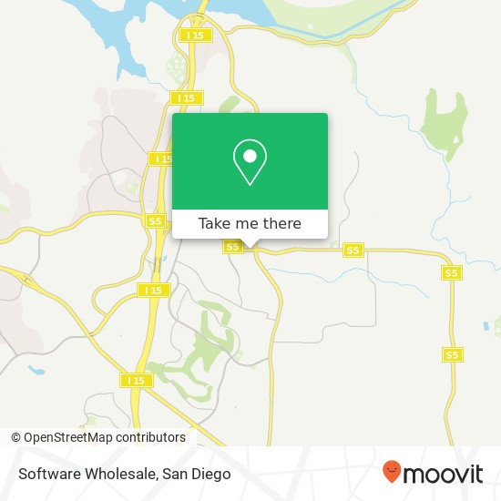 Software Wholesale map