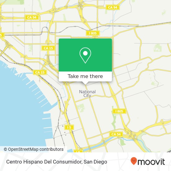 Centro Hispano Del Consumidor map