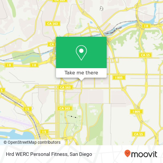 Mapa de Hrd WERC Personal Fitness