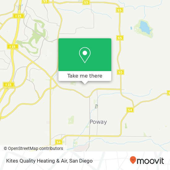 Mapa de Kites Quality Heating & Air