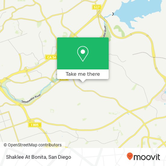 Shaklee At Bonita map