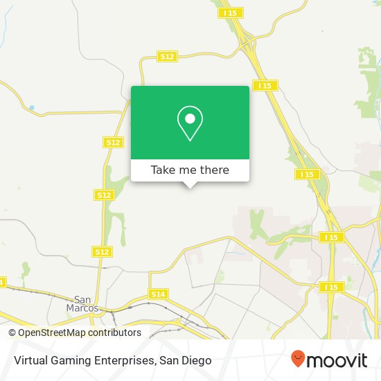 Virtual Gaming Enterprises map