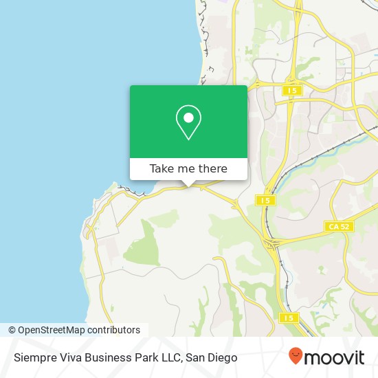 Mapa de Siempre Viva Business Park LLC