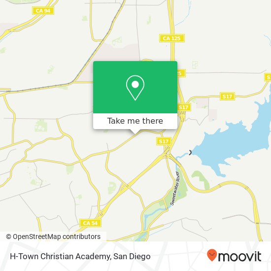 Mapa de H-Town Christian Academy