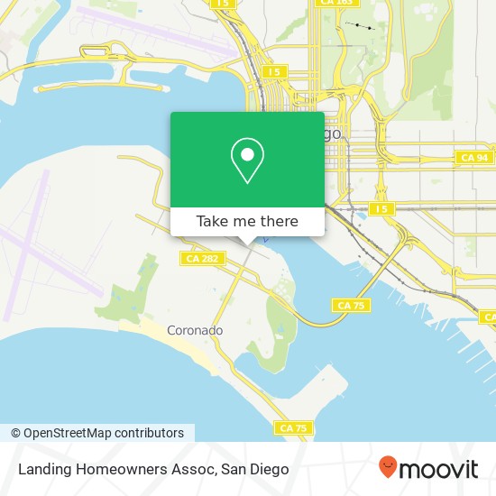 Landing Homeowners Assoc map