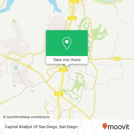 Capital Analyst Of San Diego map