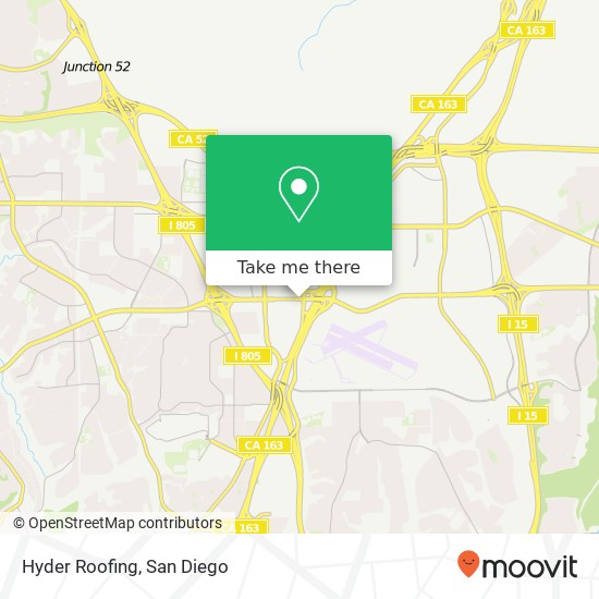 Hyder Roofing map