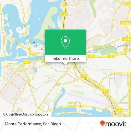 Moore Performance map