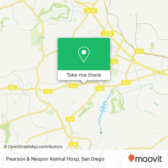 Pearson & Nespor Animal Hosp map