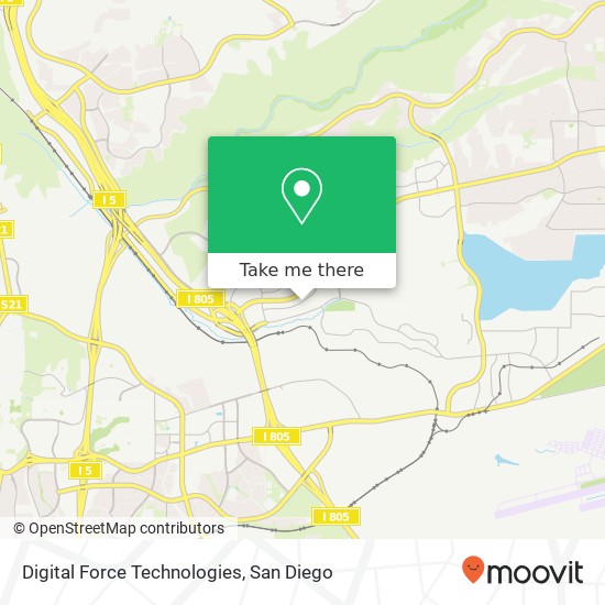 Digital Force Technologies map