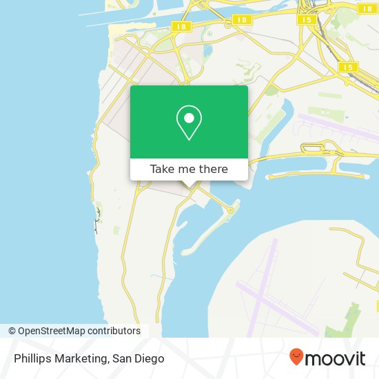 Phillips Marketing map