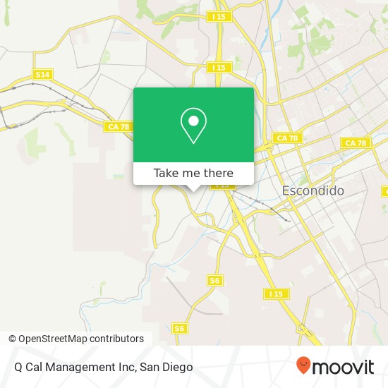Q Cal Management Inc map