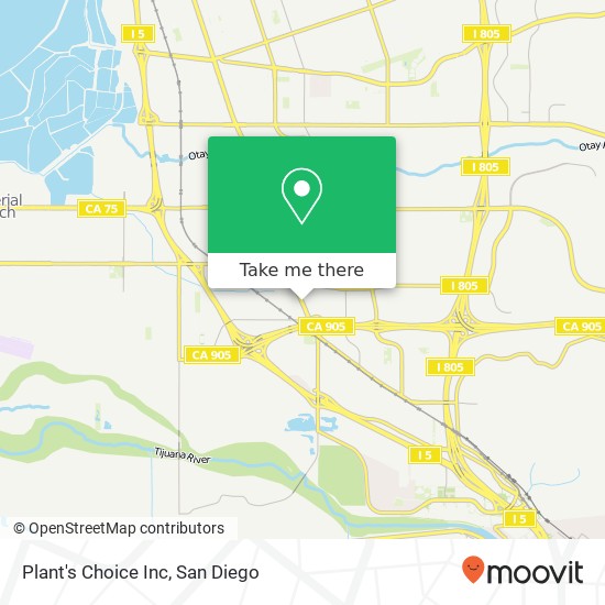 Plant's Choice Inc map