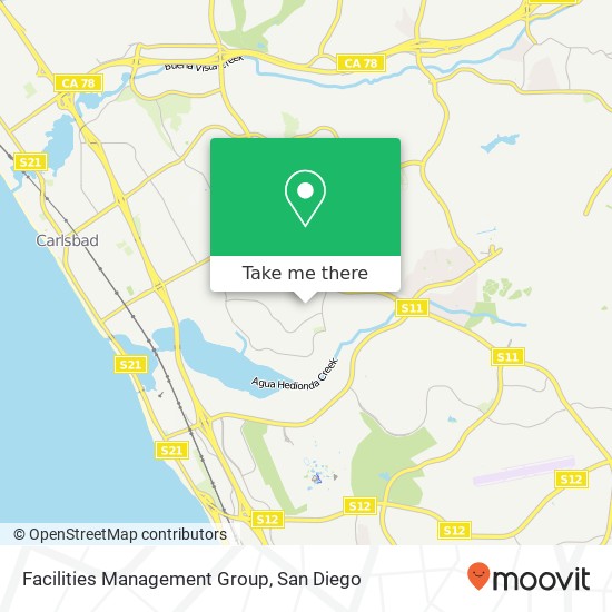 Facilities Management Group map