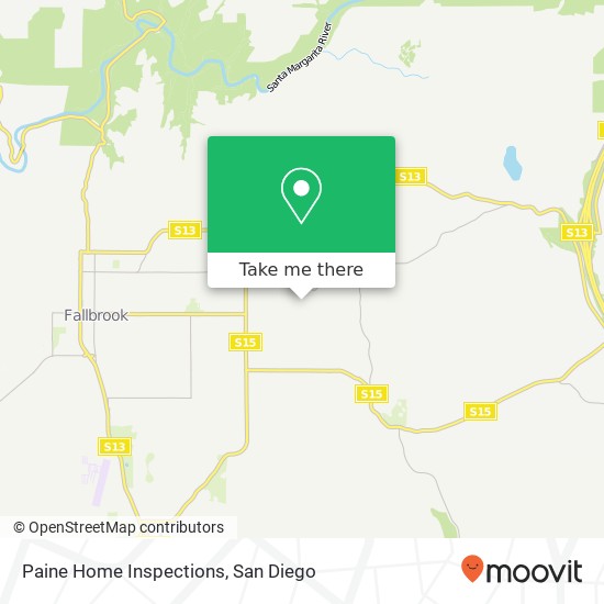 Mapa de Paine Home Inspections