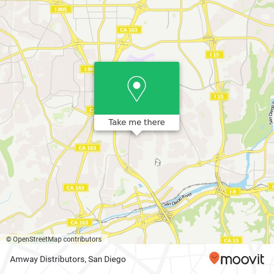 Amway Distributors map