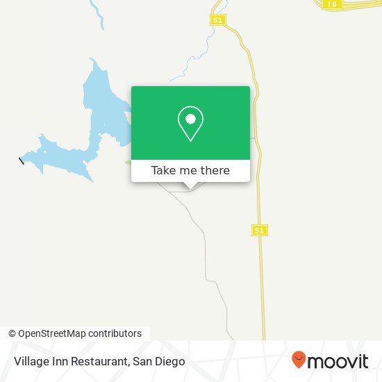 Mapa de Village Inn Restaurant
