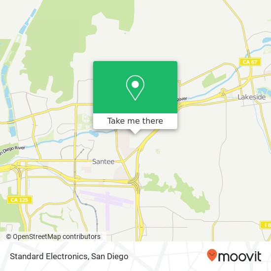 Mapa de Standard Electronics