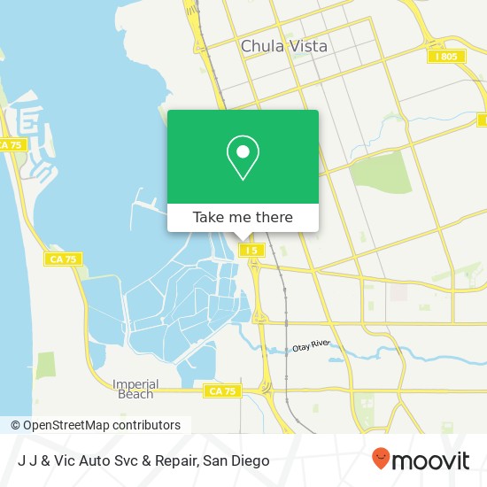 J J & Vic Auto Svc & Repair map
