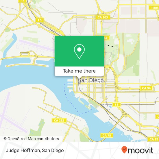 Judge Hoffman map