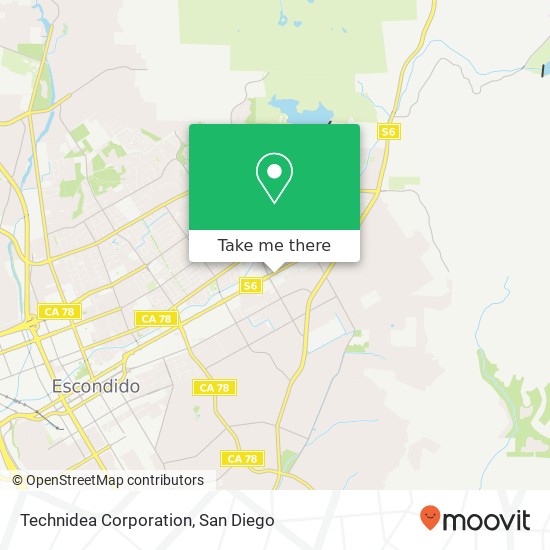 Technidea Corporation map