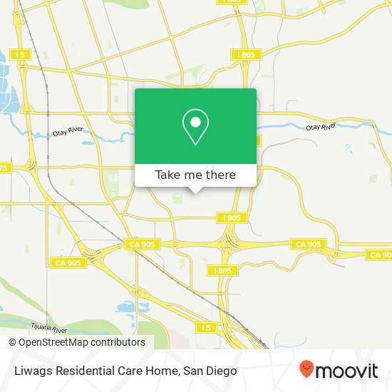 Mapa de Liwags Residential Care Home