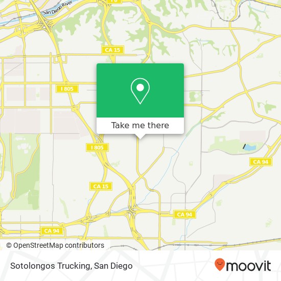 Sotolongos Trucking map