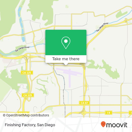 Mapa de Finishing Factory