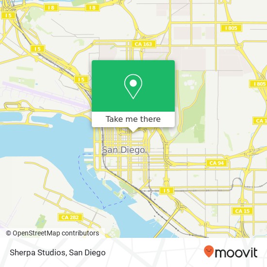 Mapa de Sherpa Studios