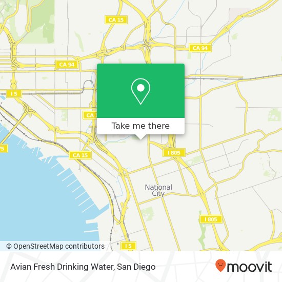 Mapa de Avian Fresh Drinking Water