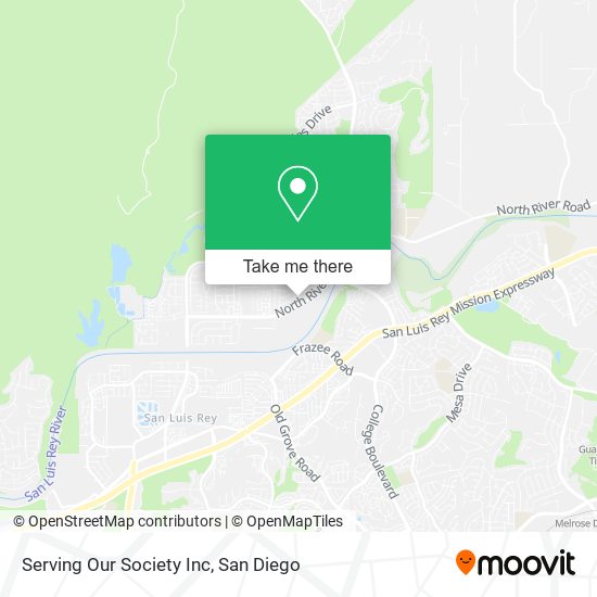 Serving Our Society Inc map