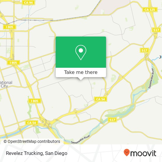 Mapa de Revelez Trucking