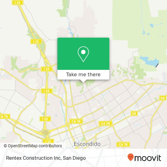 Mapa de Rentex Construction Inc