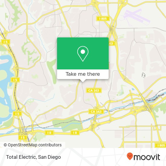 Total Electric map