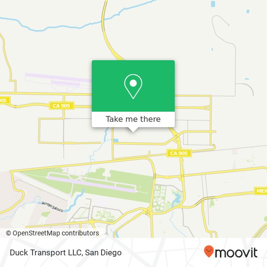 Duck Transport LLC map