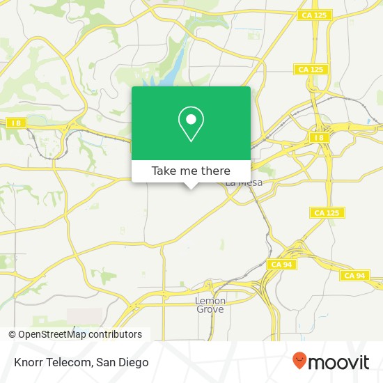 Knorr Telecom map