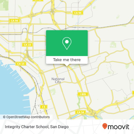 Integrity Charter School map