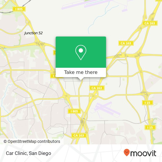 Car Clinic map