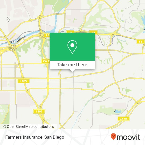 Farmers Insurance map