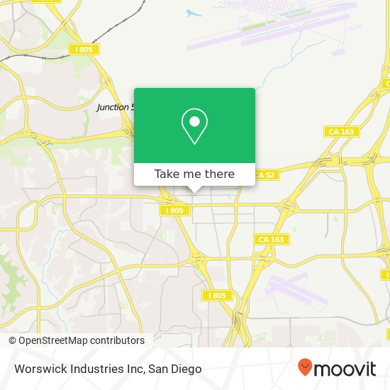 Worswick Industries Inc map